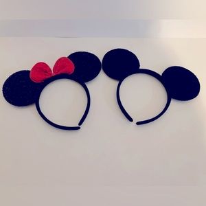 Minnie and Mickey Headbands